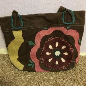 Fossil Canvas Tote
